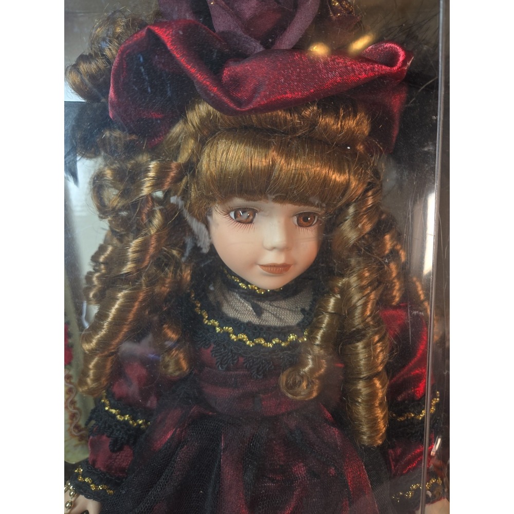 Collectors Choice Genuine Fine Bisque Porcelain Limited Edition Doll - 1990